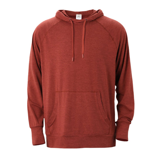 The Crafted Stag Russet Brown Performance Tech Hoodie