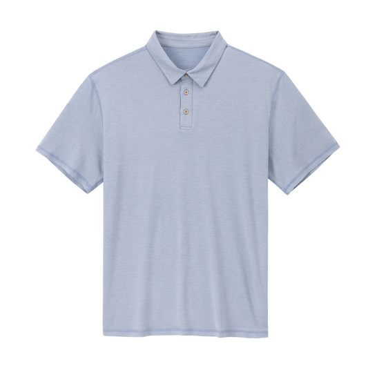The Crafted Stag Blue Finch Performance Polo