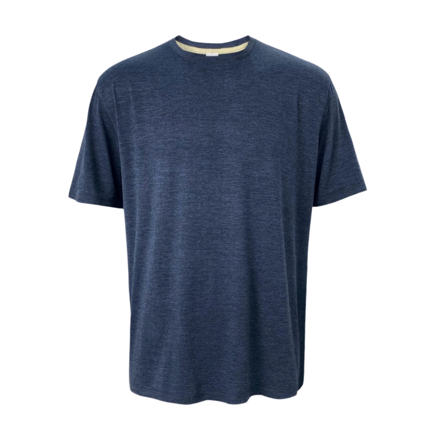 The Crafted Stag Heather Blue Performance Tee