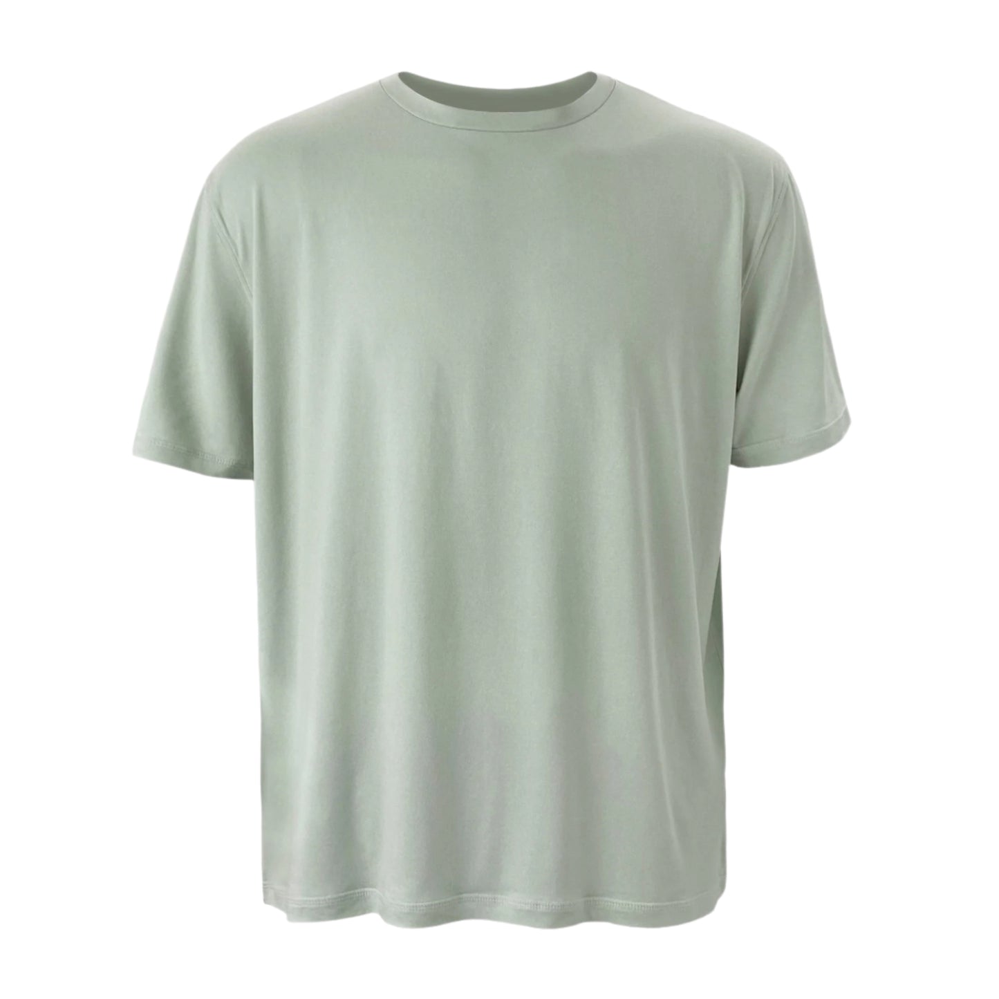 The Crafted Stag Heather Aqua Performance Tee