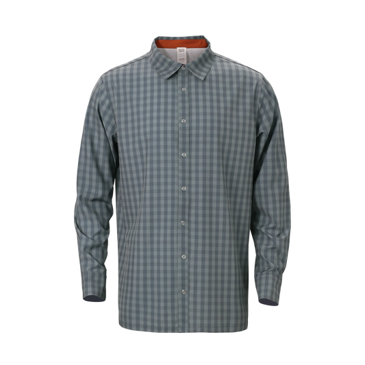 Long Sleeve Tech Button Up