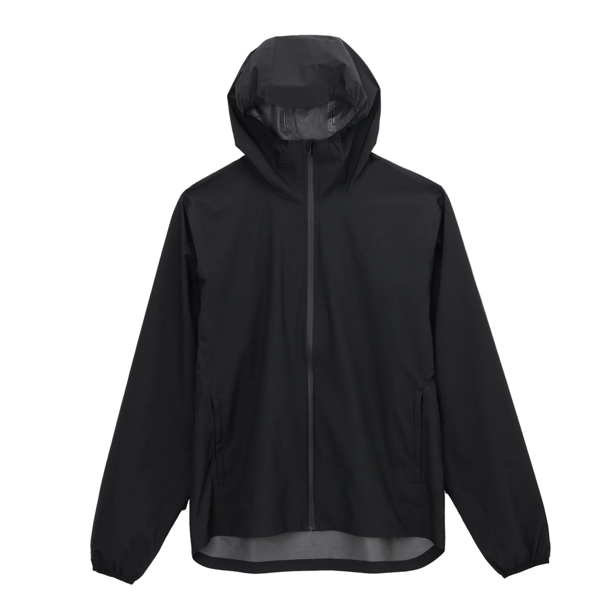 The Crafted Stag Supply Black Waterproof Packable Jacket