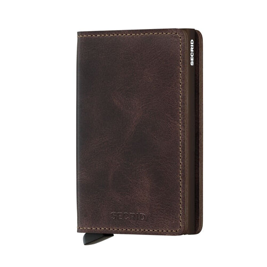 Secrid Vintage Chocolate Slimwallet