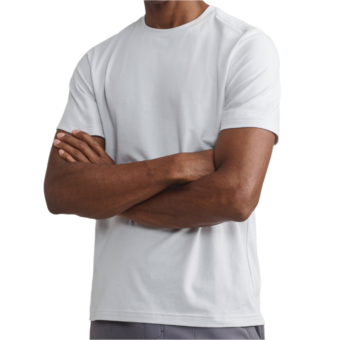 Rhone Origin Sleet Grey Tee