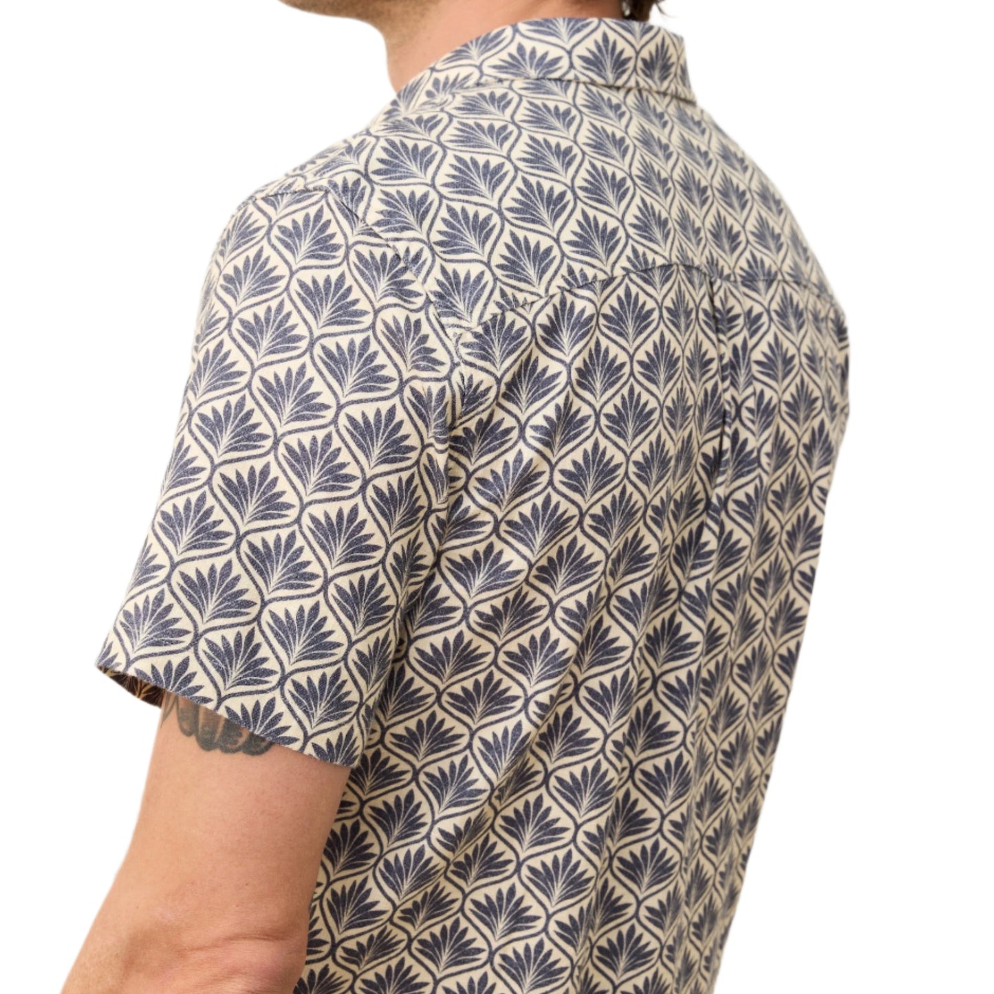 Marine Layer India Ink Agave Stretch Selvage Shirt