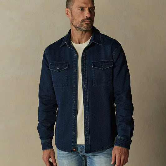 Big Jake Shirt Jacket in Dark Indigo