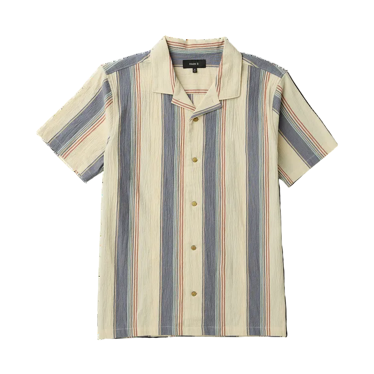Roark Ivory Gonzo Short Sleeve Button Up Shirt