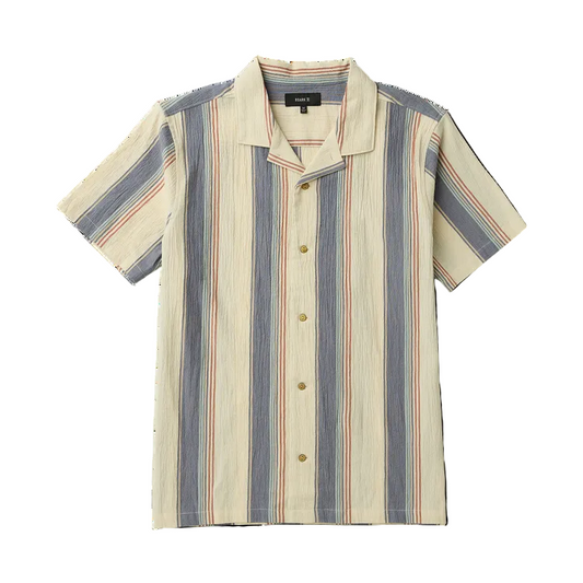 Roark Ivory Gonzo Short Sleeve Button Up Shirt