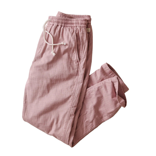 Marine Layer Faded Brick Saturday Stretch Beach Pant