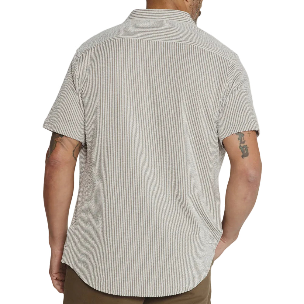 7 Diamonds Steel Grey Keaton Short Sleeve Shirt