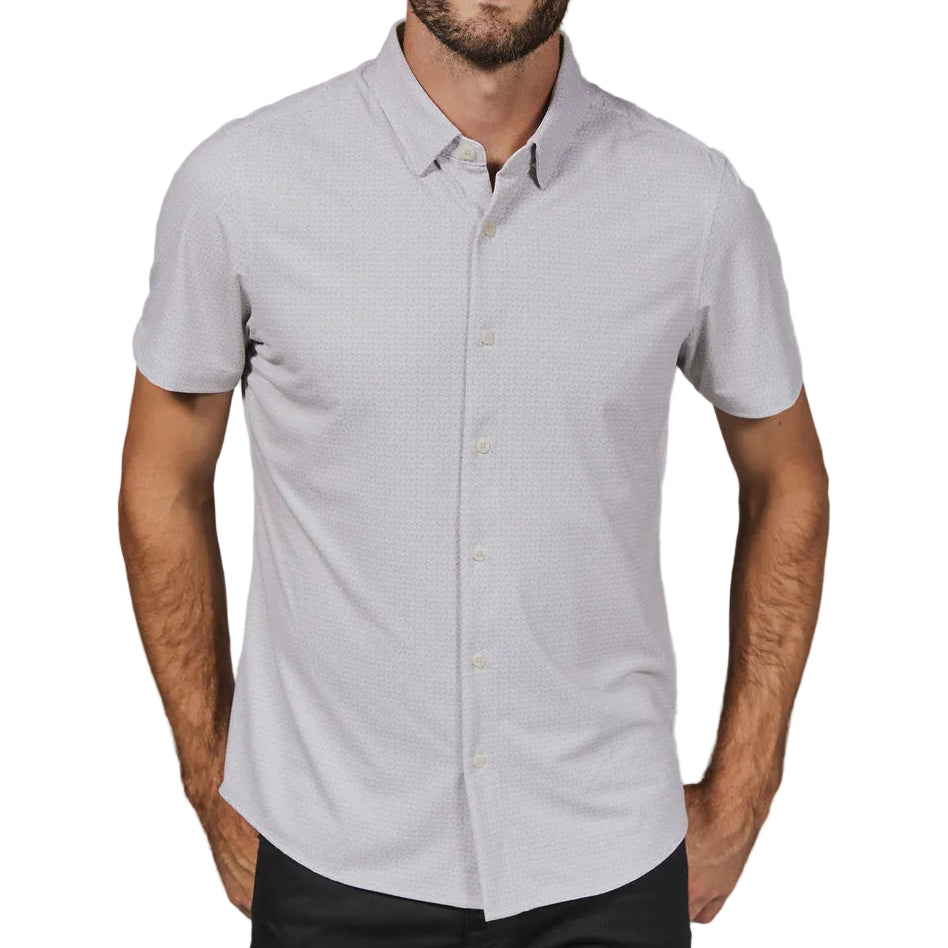 7 Diamonds Natural Torino Short Sleeve Shirt