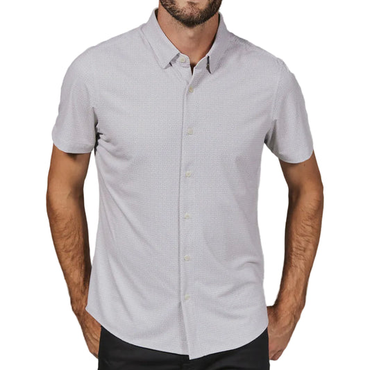 7 Diamonds Natural Torino Short Sleeve Shirt