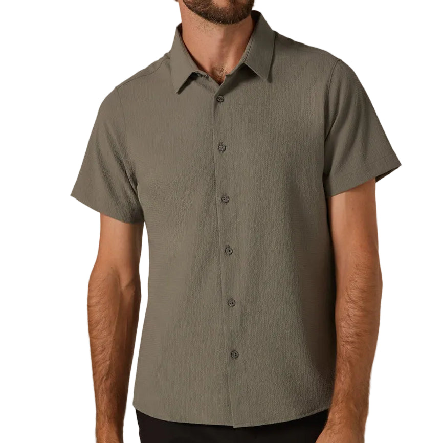 7 Diamonds Olive Barnes Short Sleeve Shirt