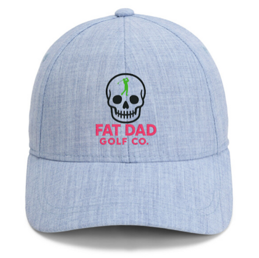Fat Dad Golf Co. Heather Blue Hat