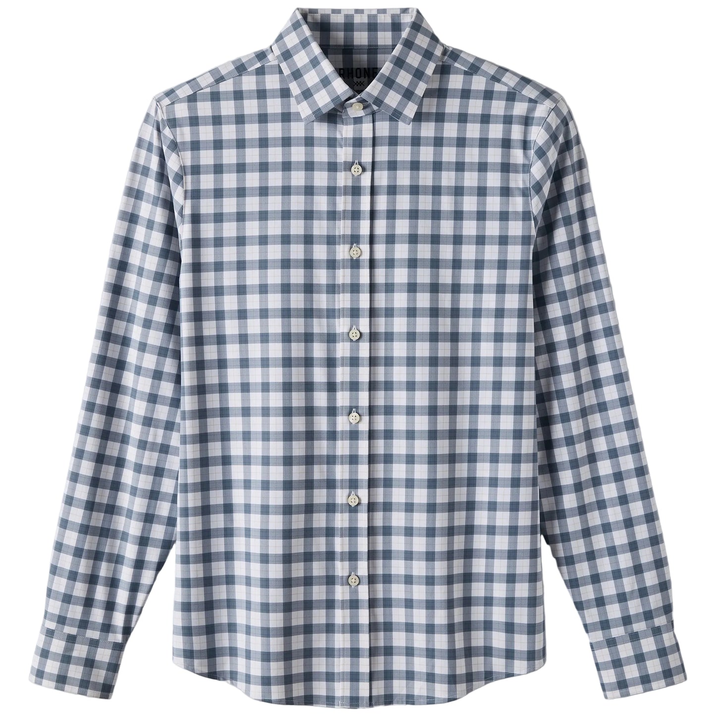 Rhone Vintage Shadow Blue Plaid State of Mind Shirt