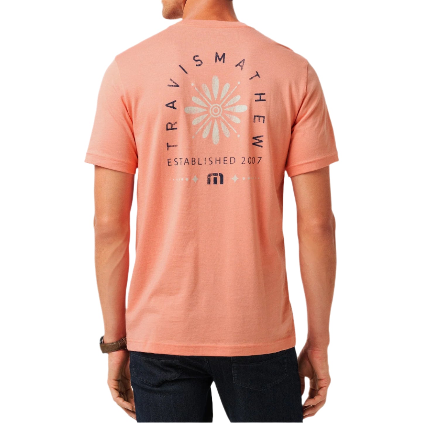 TravisMathew Terra Cotta Deco Tee
