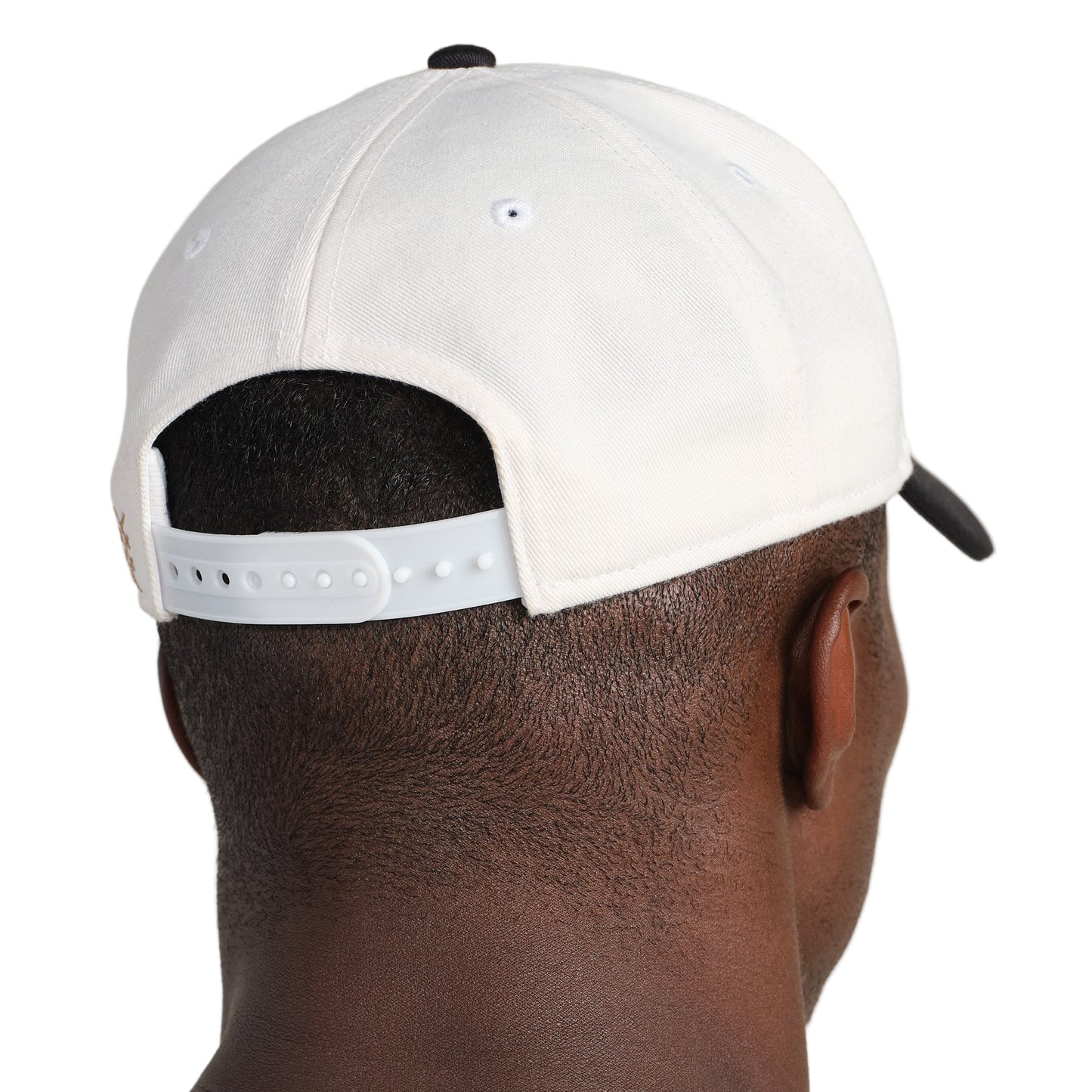 Rhone Black and Cream Trucker Hat