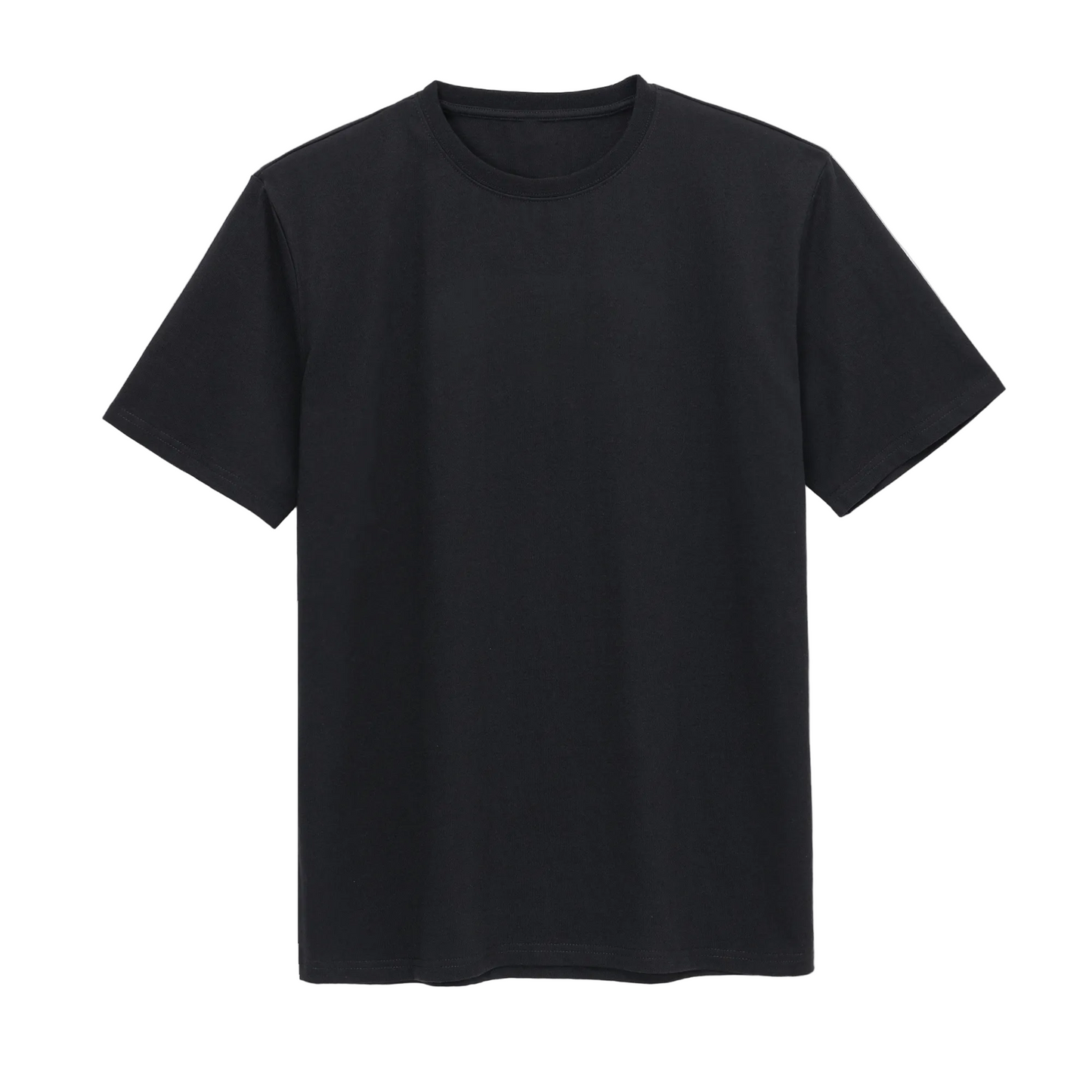 The Crafted Stag Black Heavyweight Cotton Tee