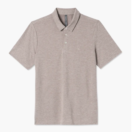 Vuori Gamepoint Polo (Fossil Heather)