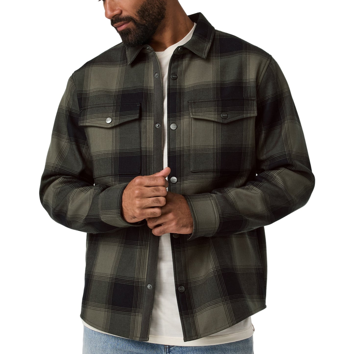 Vuori Dark Oregano Range Shirt Jacket