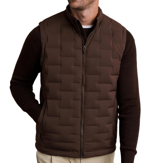 Rhone Cherry Bark Voyage Down Vest