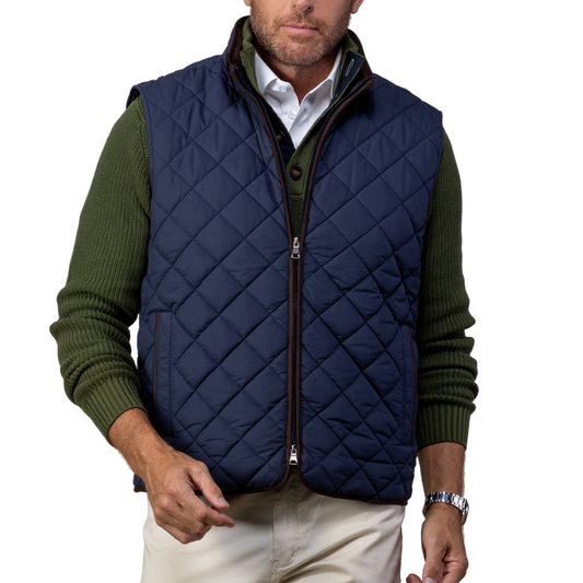 Collars & Co. Navy Voyager Vest