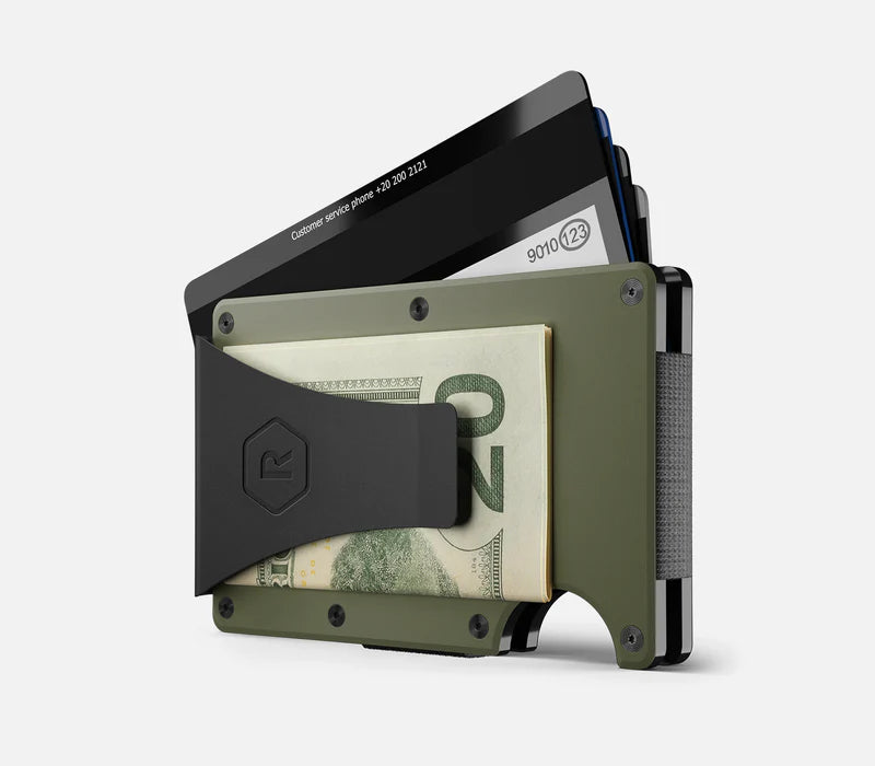 The Ridge Wallet with Money Clip-TITANIUM