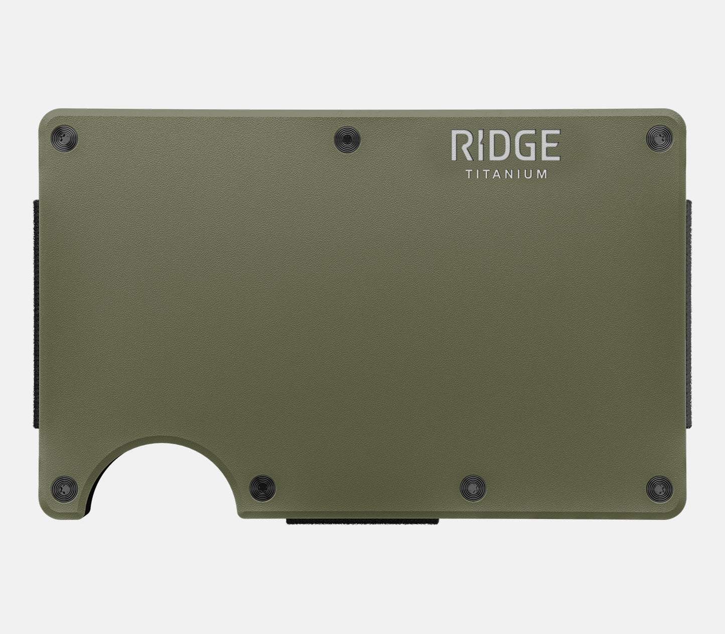 The Ridge Wallet with Money Clip-TITANIUM