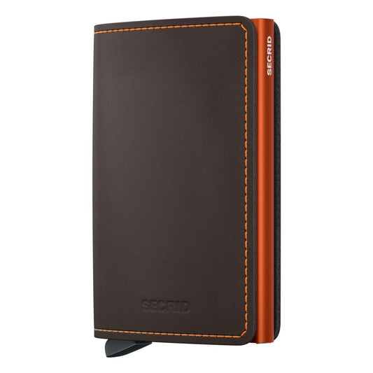 Secrid Truffle & Orange Slimwallet