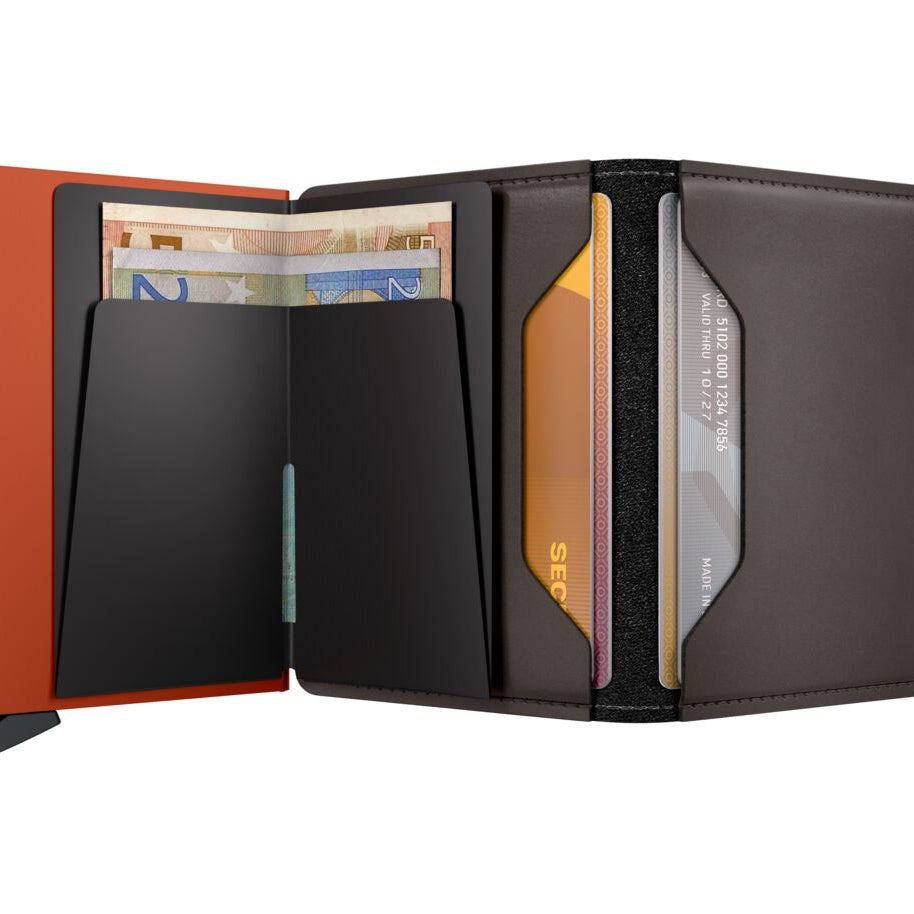 Secrid Truffle & Orange Slimwallet