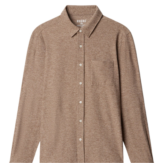 Rhone WFH Savannah Tan Shirt