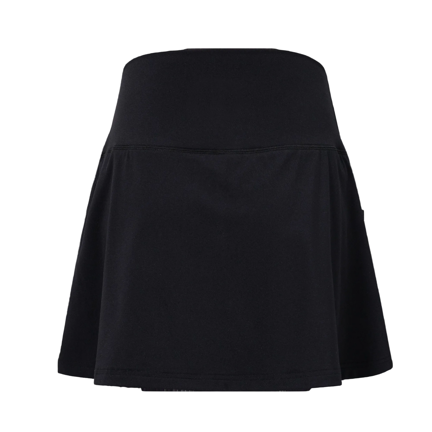 The Crafted Stag Black 15" PureStretch Skort