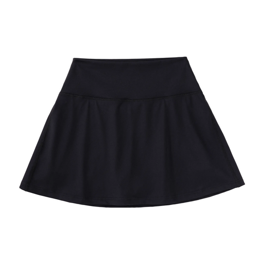 The Crafted Stag Black 15" PureStretch Skort