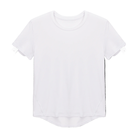 The Crafted Stag White Women's Performance Tee