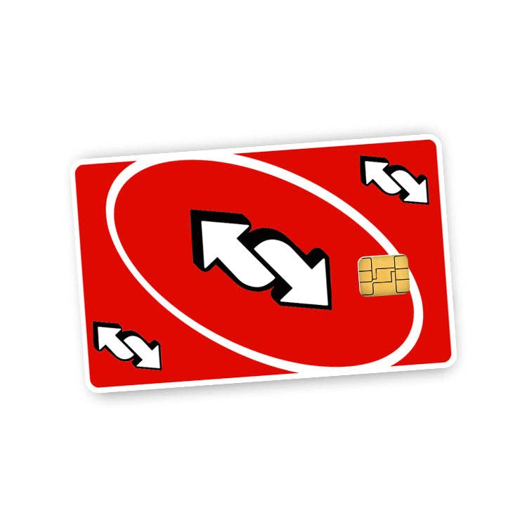 Uno Reverse Credit Card Skin