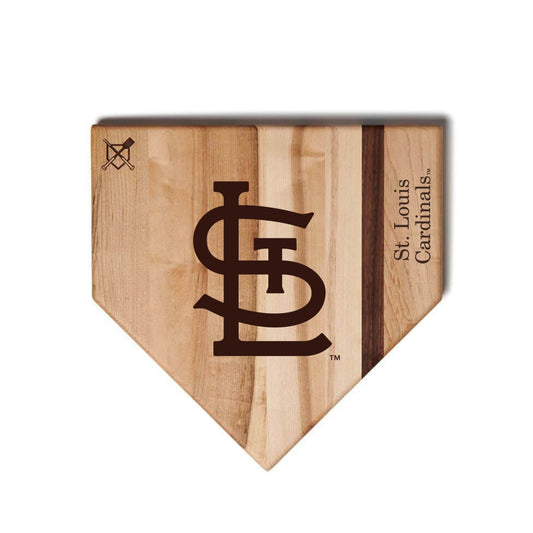 St. Louis Cardinals Home Plate Cutting Boards