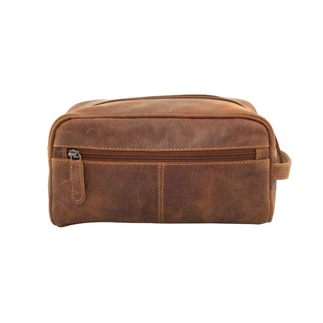 Leather Banff Toiletry Bag