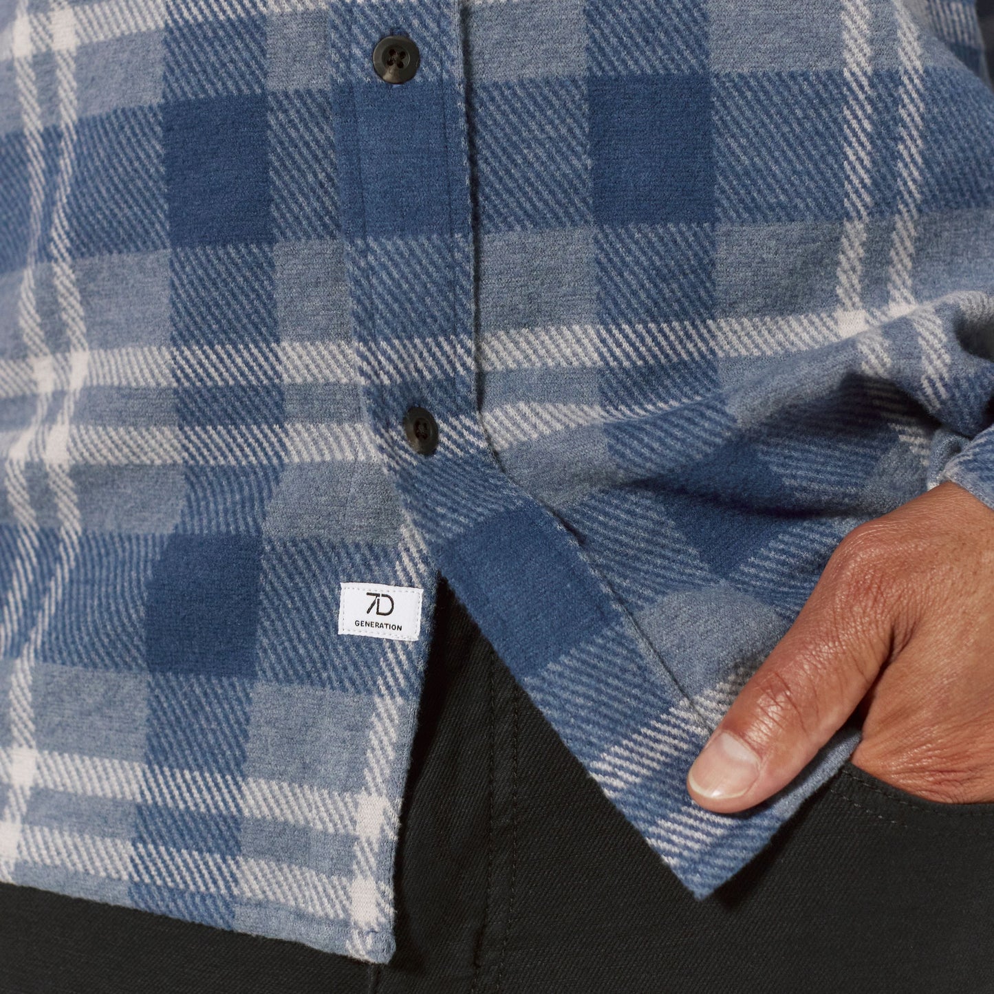 7 Diamonds Blue Generations Long Sleeve Shirt