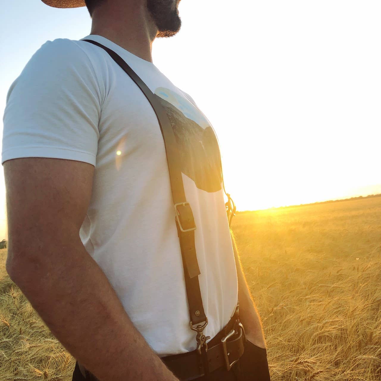 Leather Suspenders