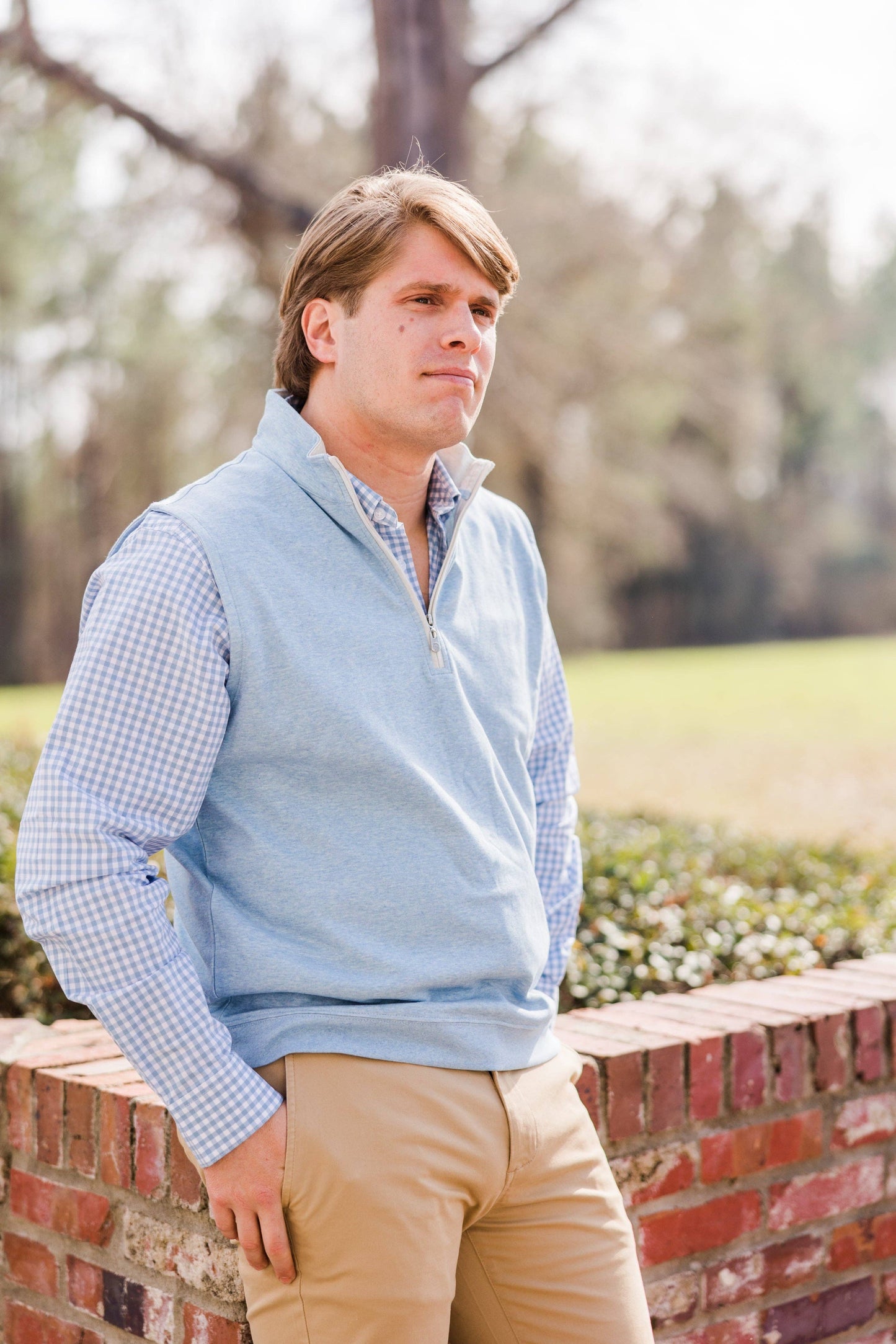 Southern Proper "Henning" Shirt: St. Charles