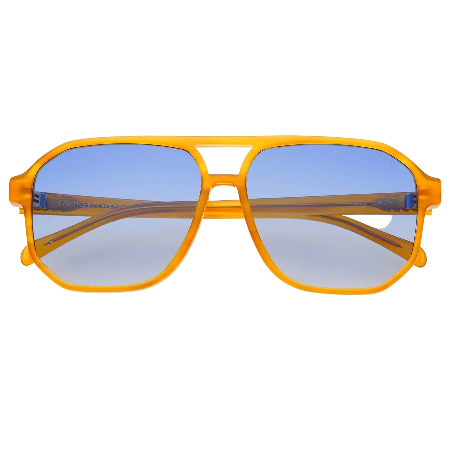 Freyrs Billie Light Brown Aviator Sunglasses