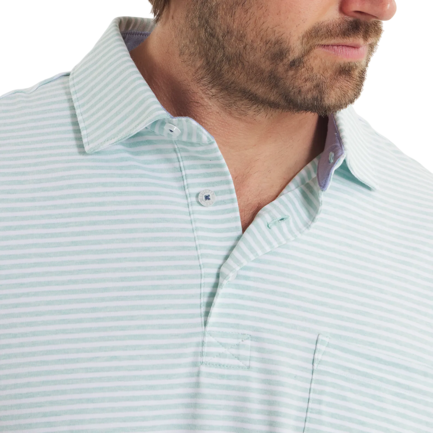 Southern Marsh Honeydew Nantucket Relaxed Polo