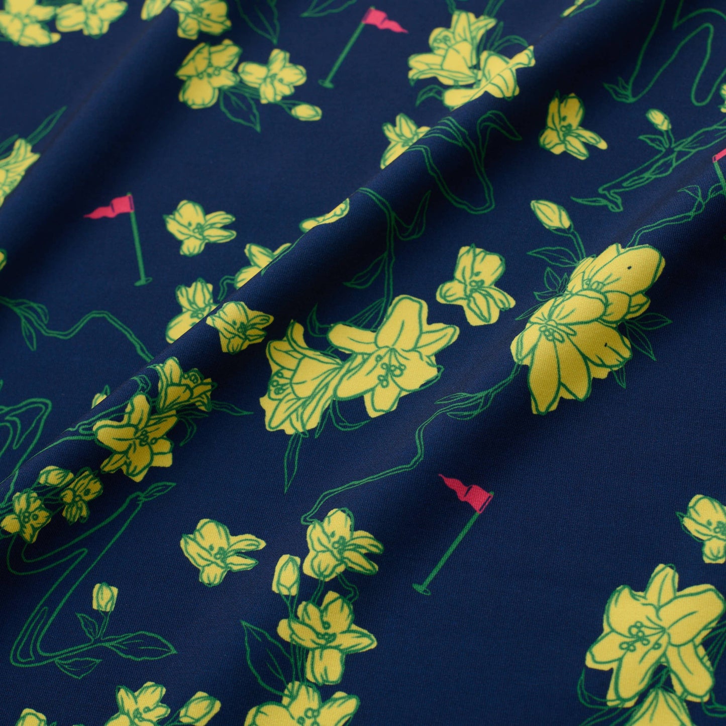 William Murray Navy Carolina Jasmine Polo