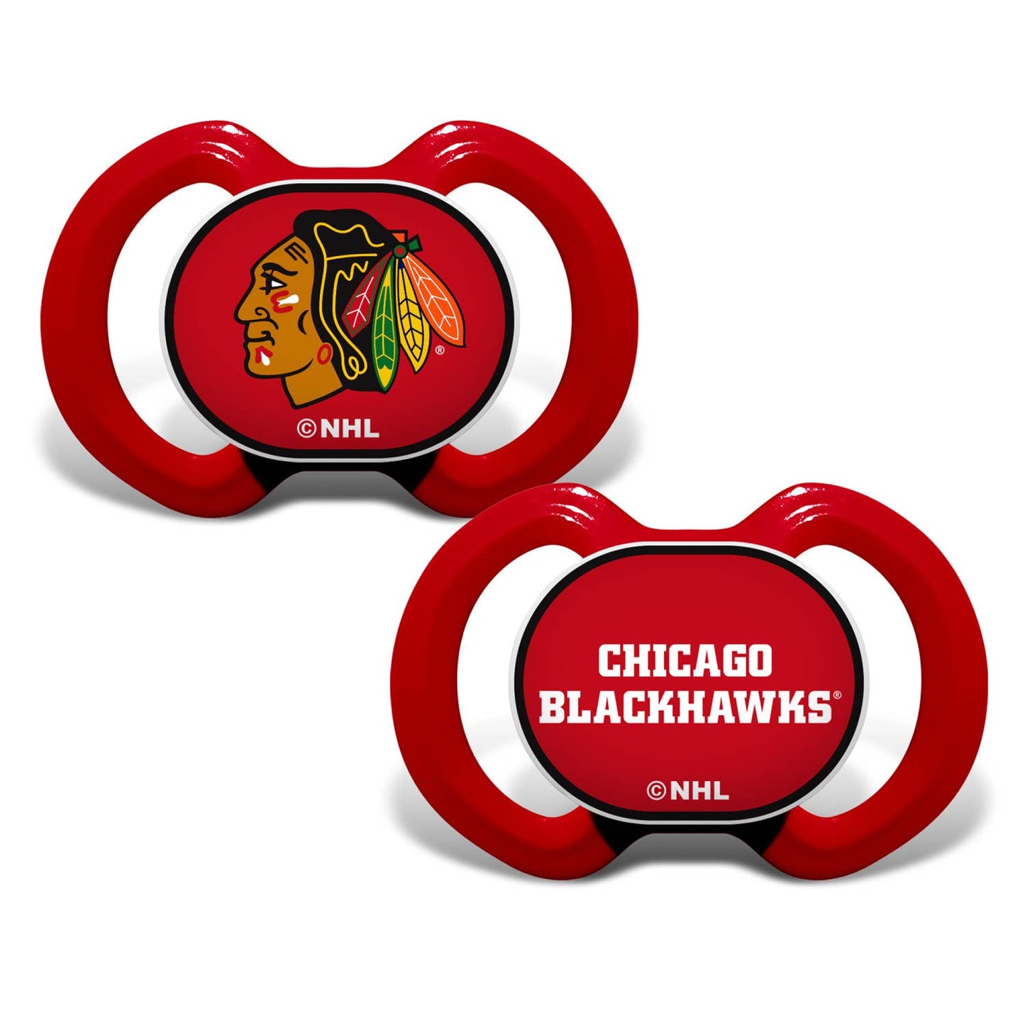 Chicago Blackhawks - Pacifier 2-Pack