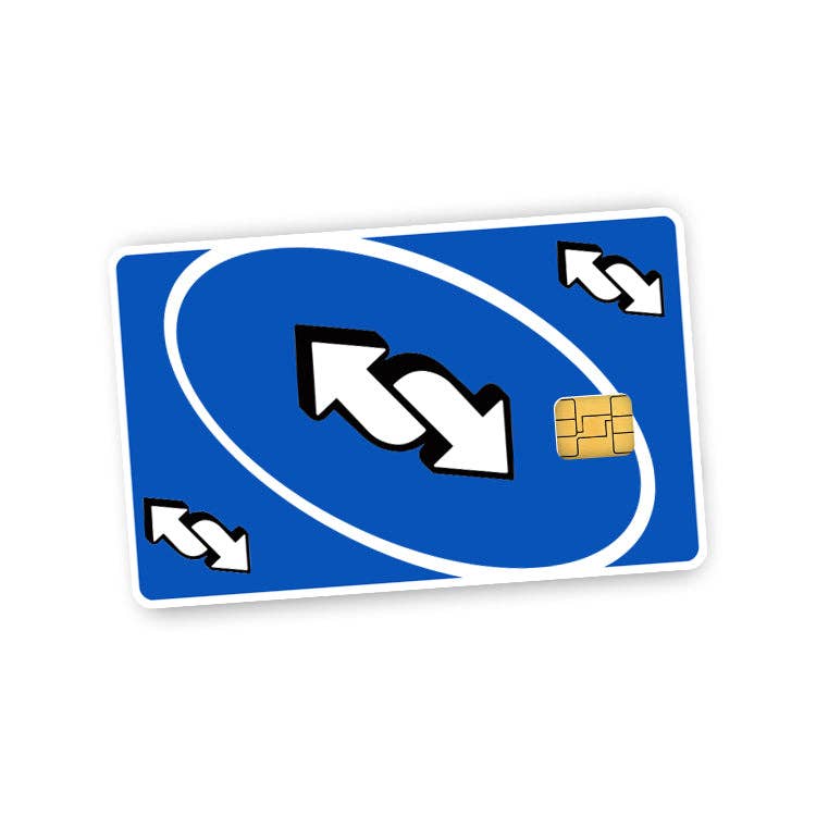 Uno Reverse Credit Card Skin