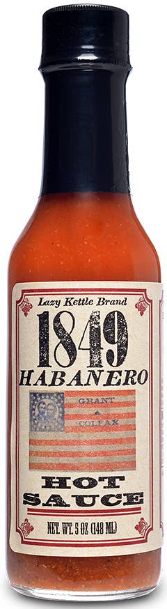 1849 Brand All Natural Habanero Hot Sauce