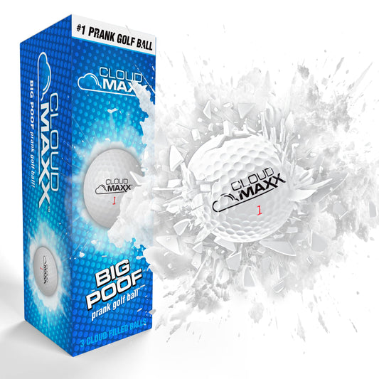 CloudMAXX Prank Exploding Golf Balls