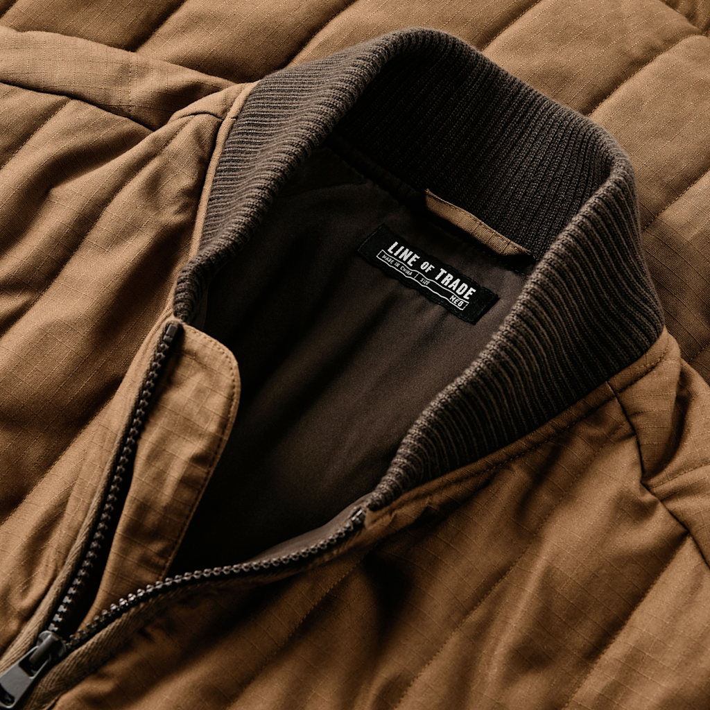 Essex Quilted Bomber Jacket