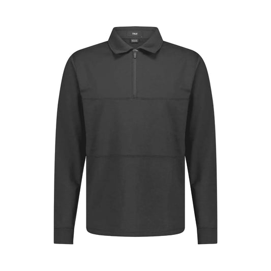 TRUE Black Future Staples Quarter Zip