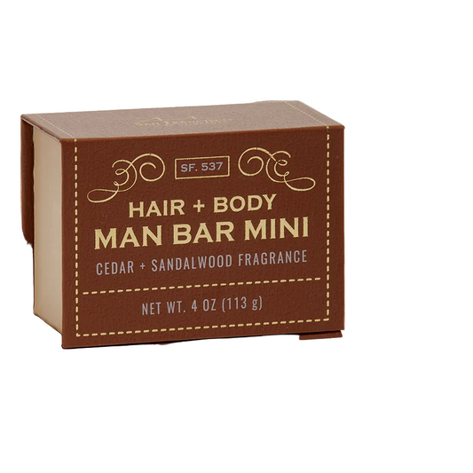 Man Bar Mini Cedar & Sandalwood